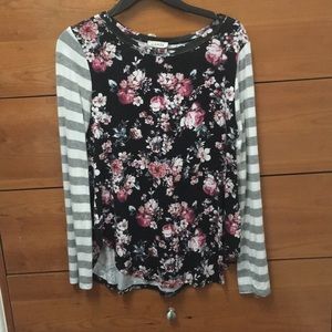 Floral long sleeve